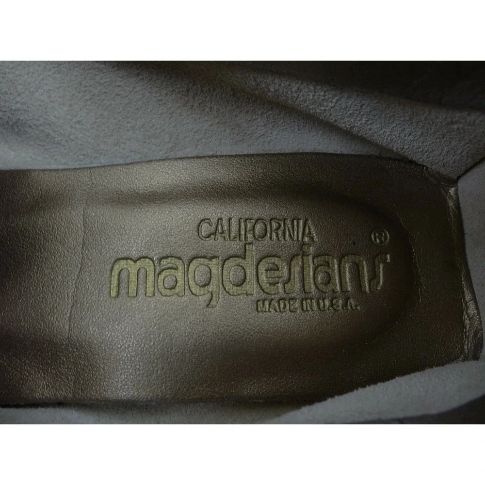 California Magdesians Leopard Print Leather Flats Size‎ 11 M